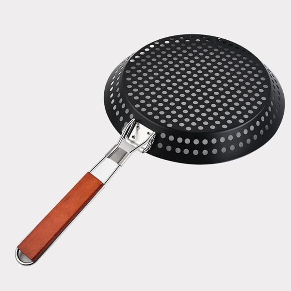 Сковорода решетка для барбекю из нержавеющей стали (26137248) - фото 4