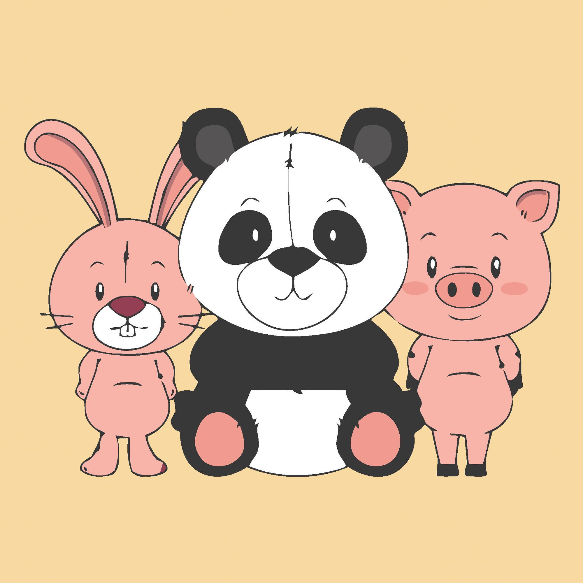 Картина по номерам Strateg Неожиданное объединение 20x20 см (Str-HH7062)