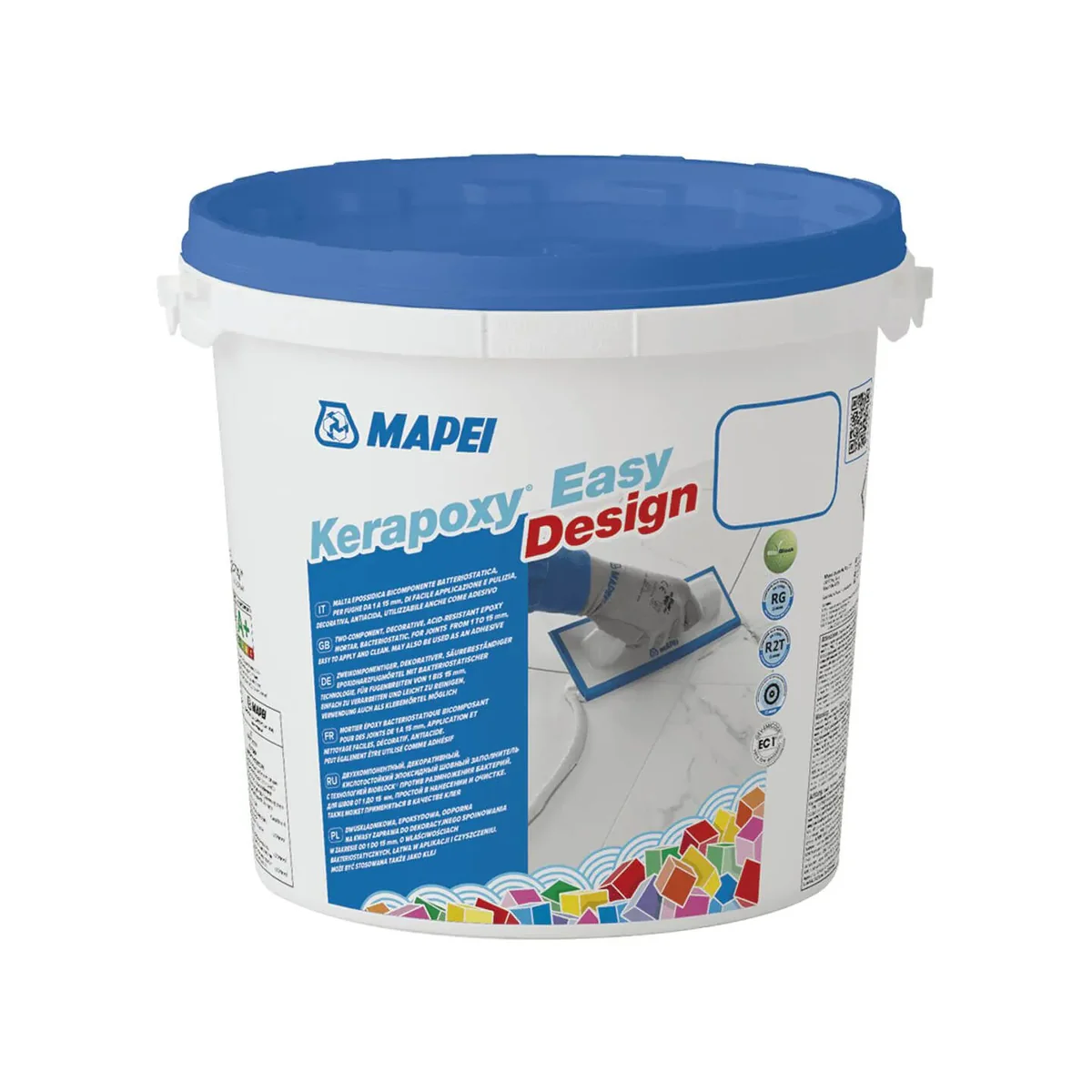 Фуга затирка эпоксидная для швов Mapei Kerapoxy Easy Design 100 3 кг Белый