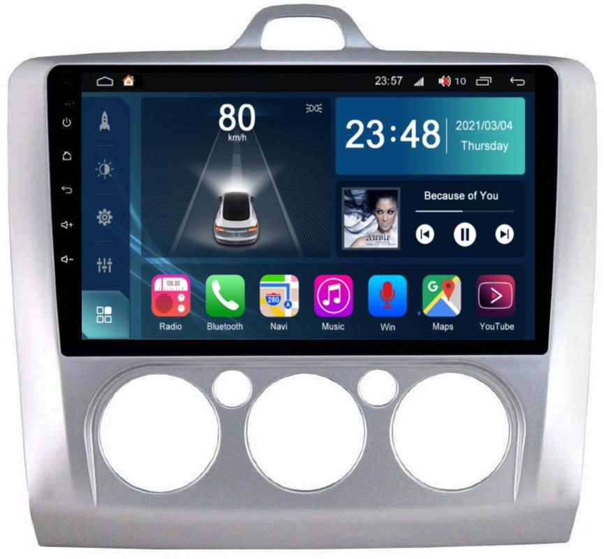 Автомагнитола штатная Torssen F96128 для Ford Focus 2005-2011 г. conditioner 4G Carplay 6/128 GB 9" (2021094)