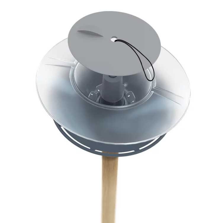 Кормушка для птиц с металлическим креплением (902460) - фото 4 Кормушка для птиц с металлическим креплением (902460) - фото 4