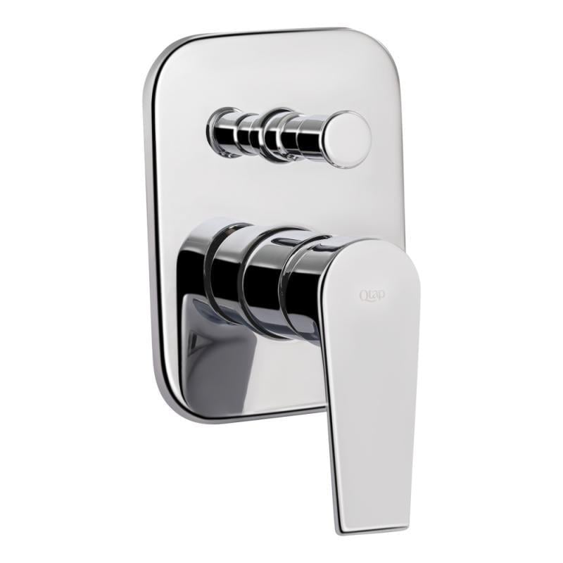Смеситель скрытого монтажа для душа Q-tap Stenava 6245102DC на два потребителя (13516)