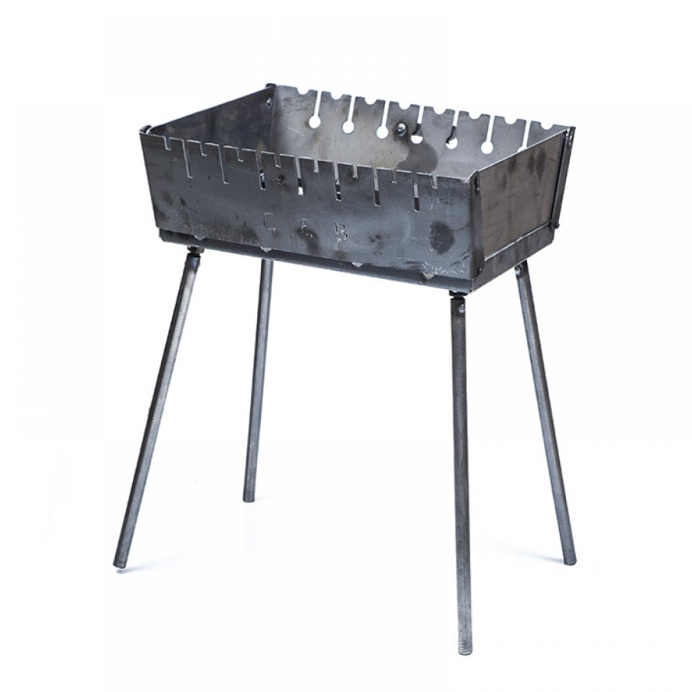 Мангал складной СЕВ на 8 шампуров металл 3 мм (724)