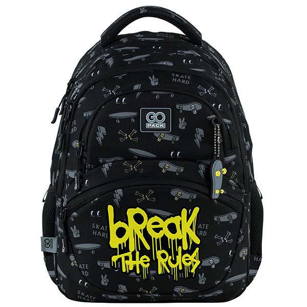 Рюкзак школьный GoPack Break The Rules 39х29,5х12 см (ЦБ-00032719) Рюкзак школьный GoPack Break The Rules 39х29,5х12 см (ЦБ-00032719)