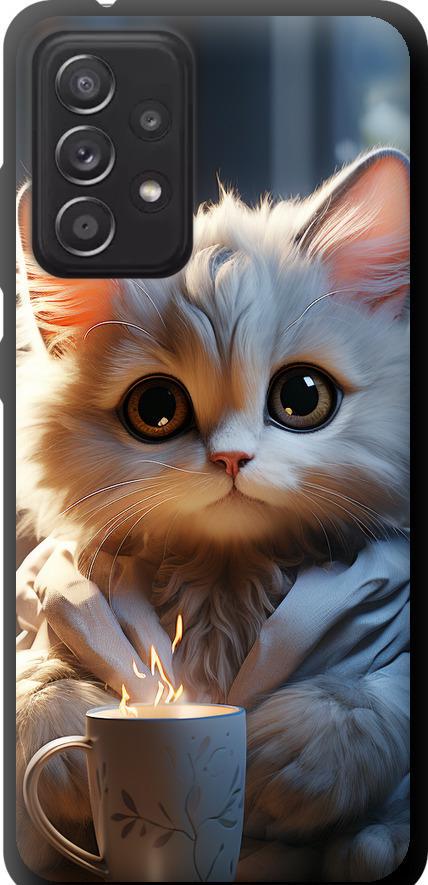 Чехол на Samsung Galaxy A52 White cat (5646b-2251-42517) Чехол на Samsung Galaxy A52 White cat (5646b-2251-42517)