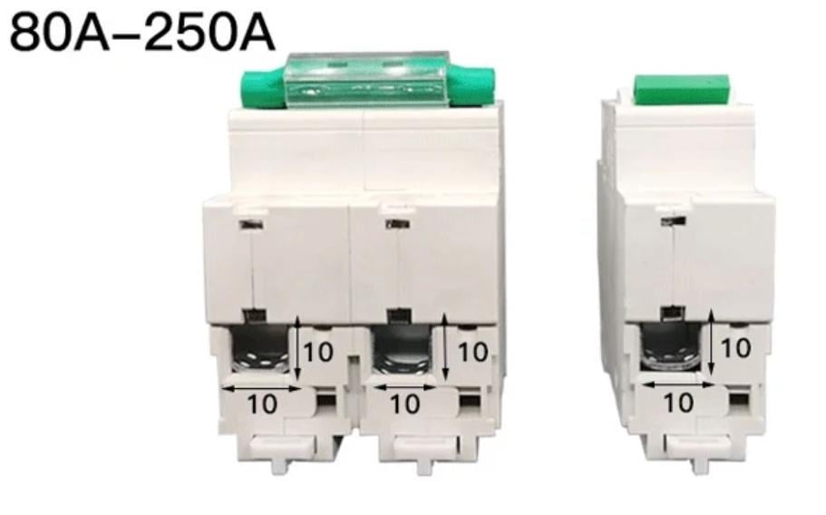 Вимикач постійного струму RMEC DC 200 А двополюсний автоматичний на DIN рейку від 12 до 125 В B200A (96004414) - фото 3