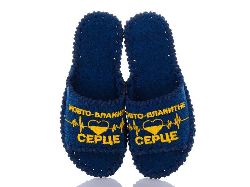 Тапочки фетровые женские VENDS 151 р. 38-39 Синий
