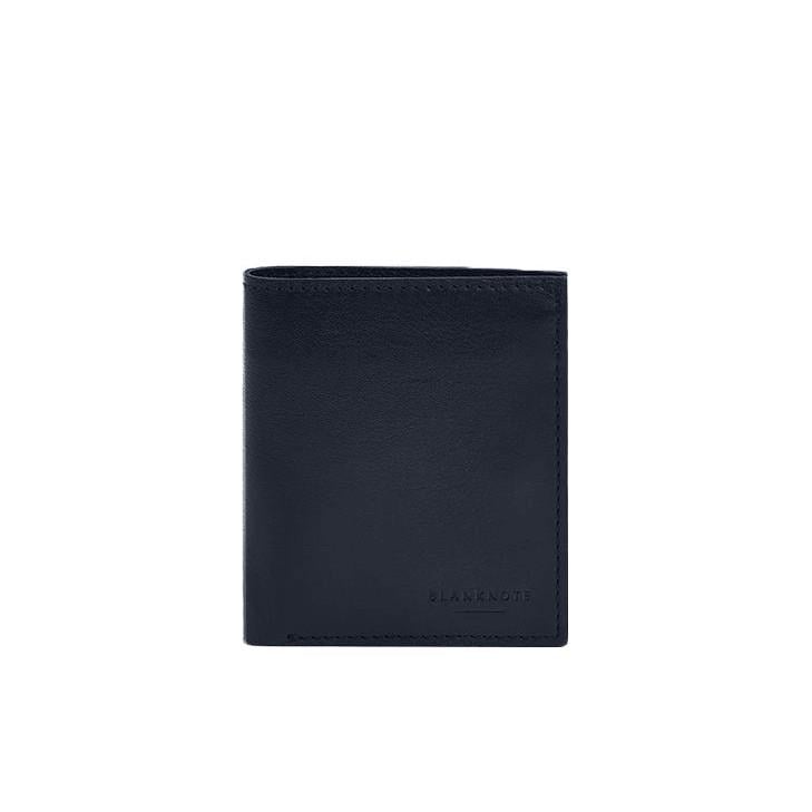 Кожаное портмоне BlankNote на кнопке Brut Краст Синий (A-028481) Кожаное портмоне BlankNote на кнопке Brut Краст Синий (A-028481)