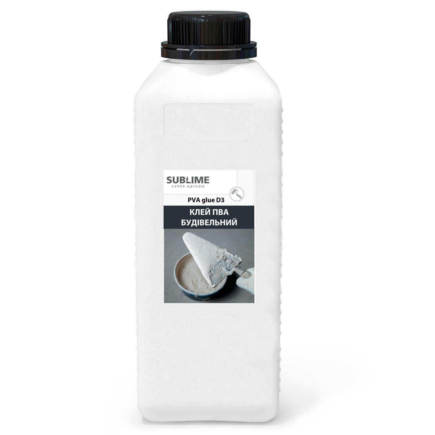 Клей ПВА строительный D3 Sublime PVA Constructional Glue 500 мл (033022)