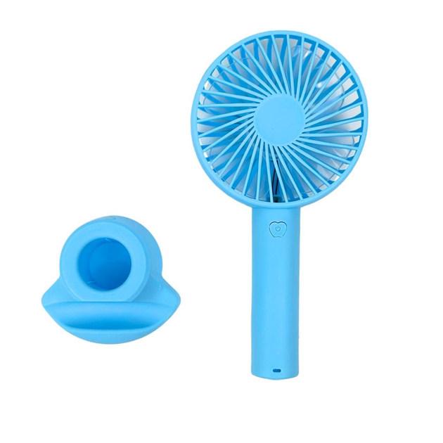 Вентилятор на підставці X-9 лопатевий Блакитний (GR-04501) - фото 2