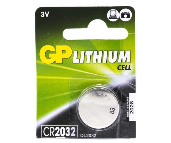 Батарейка GP CR2032 Lithium 3V Silver Батарейка GP CR2032 Lithium 3V Silver