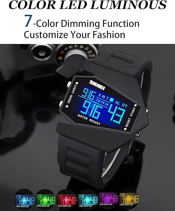 Часы наручные Skmei 0817 Black (17083) - фото 4 Часы наручные Skmei 0817 Black (17083) - фото 4