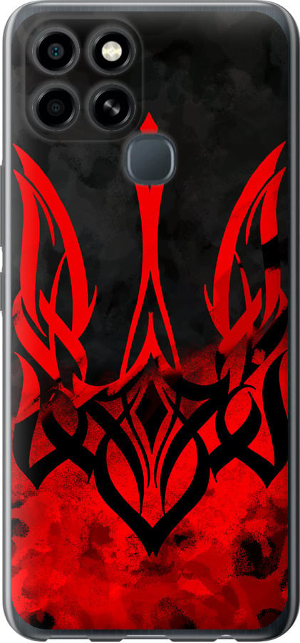 Чехол на Infinix Smart 6 Герб Украины v2 (5312b-2758-42517)