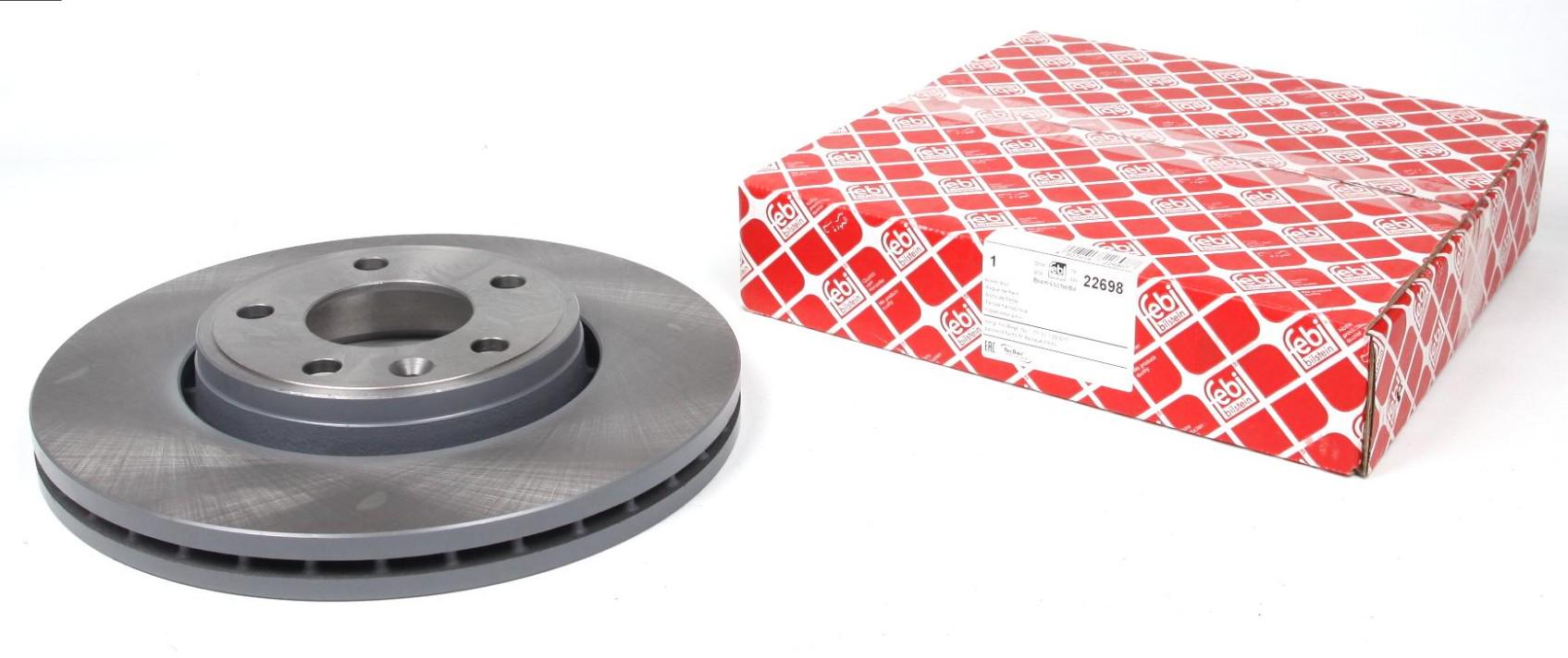 Диск тормозной передний FEBI BILSTEIN для Renault Trafic 01-305x28 мм (22698)