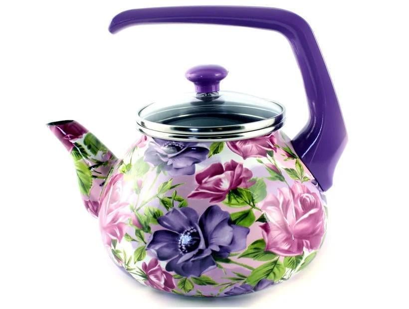 Чайник Interos Анжеліка емальований 2,2 л (72620)