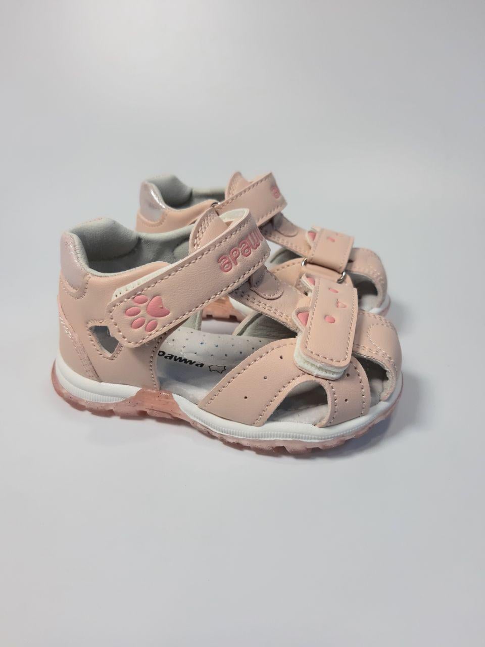 Босоножки для девочки Apawwa р. 22 13,5 см Розовый (0411 pink)