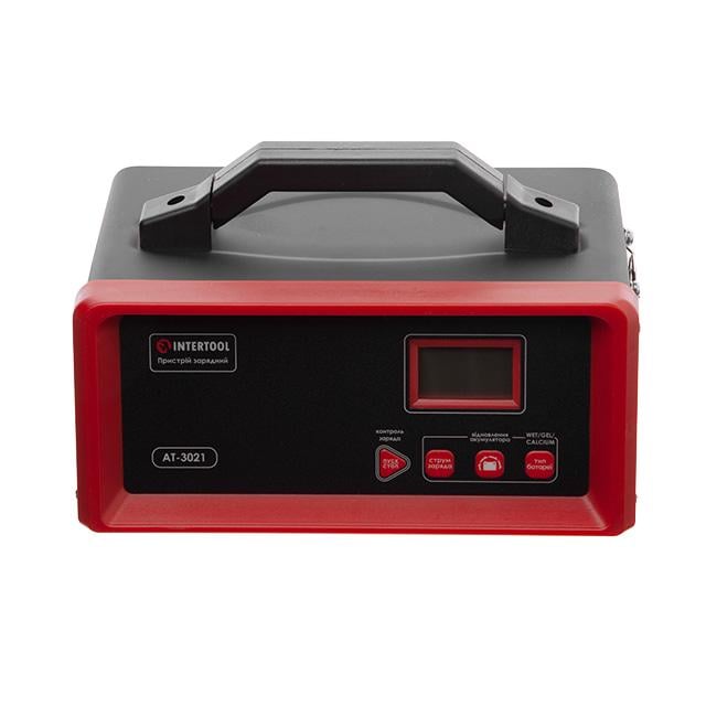 Зарядний пристрій Intertool 12 В 5/10/15/20 А 230 В режим реанімації акумулятора (AT-3021) - фото 3 Зарядний пристрій Intertool 12 В 5/10/15/20 А 230 В режим реанімації акумулятора (AT-3021) - фото 3