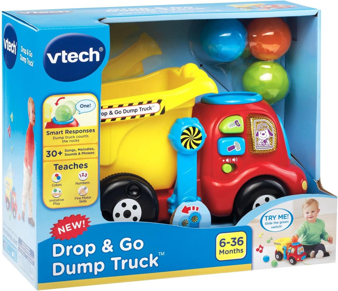 Игрушка интерактивная VTech 80-166500 Машинка самосвал (15121523) - фото 8