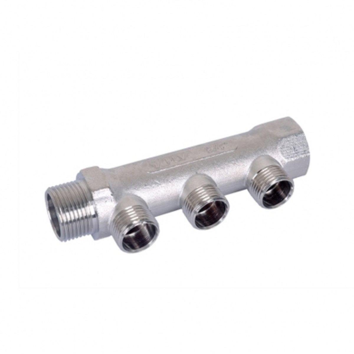 Коллектор HLV 109500 наружная резьба 1х1/2 2-ой (SW-21592)