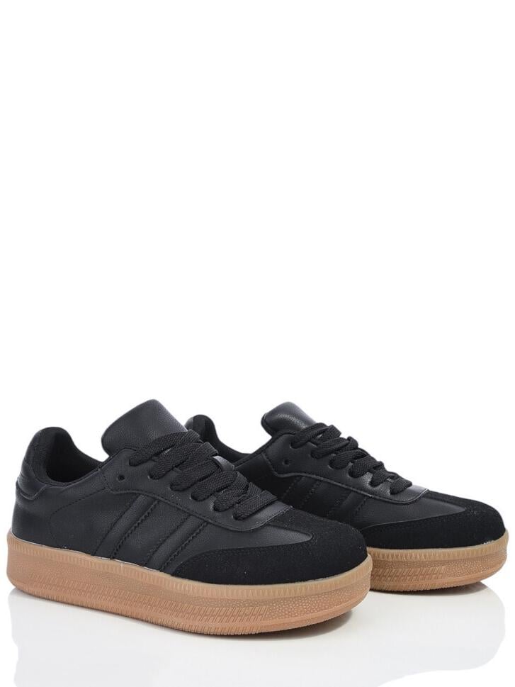 Кроссовки кожаные Stilli SDN10-5 р. 41 Черно-бежевый