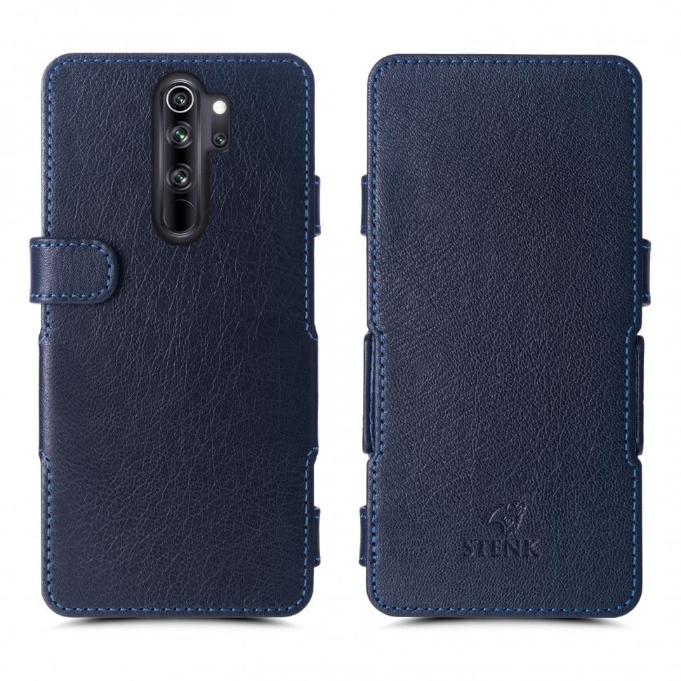 Чехол книжка Stenk Prime для Xiaomi Redmi Note 8 Pro Синий (64652)