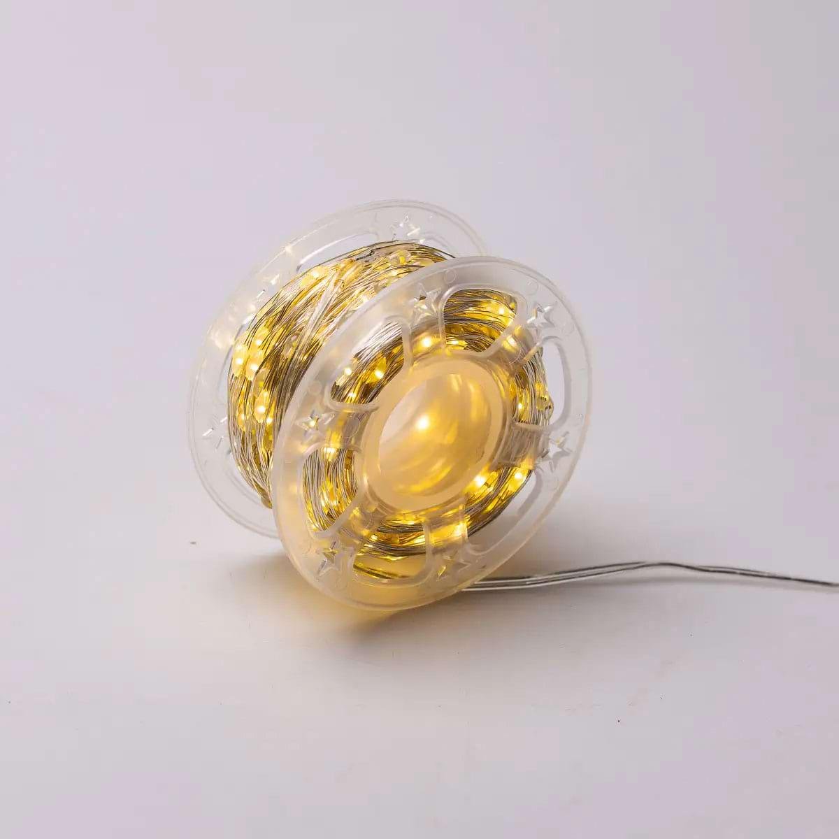 Гирлянда роса 500L50MWY на пульте 50 м 500 LED Желтый (29912620)