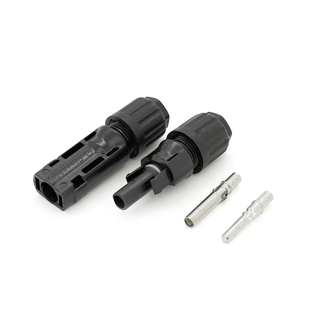Коннектор MC4 фотоэлектрический 1500V 50A 4мм2 IP67 солнечные системы (YUT_V10301)