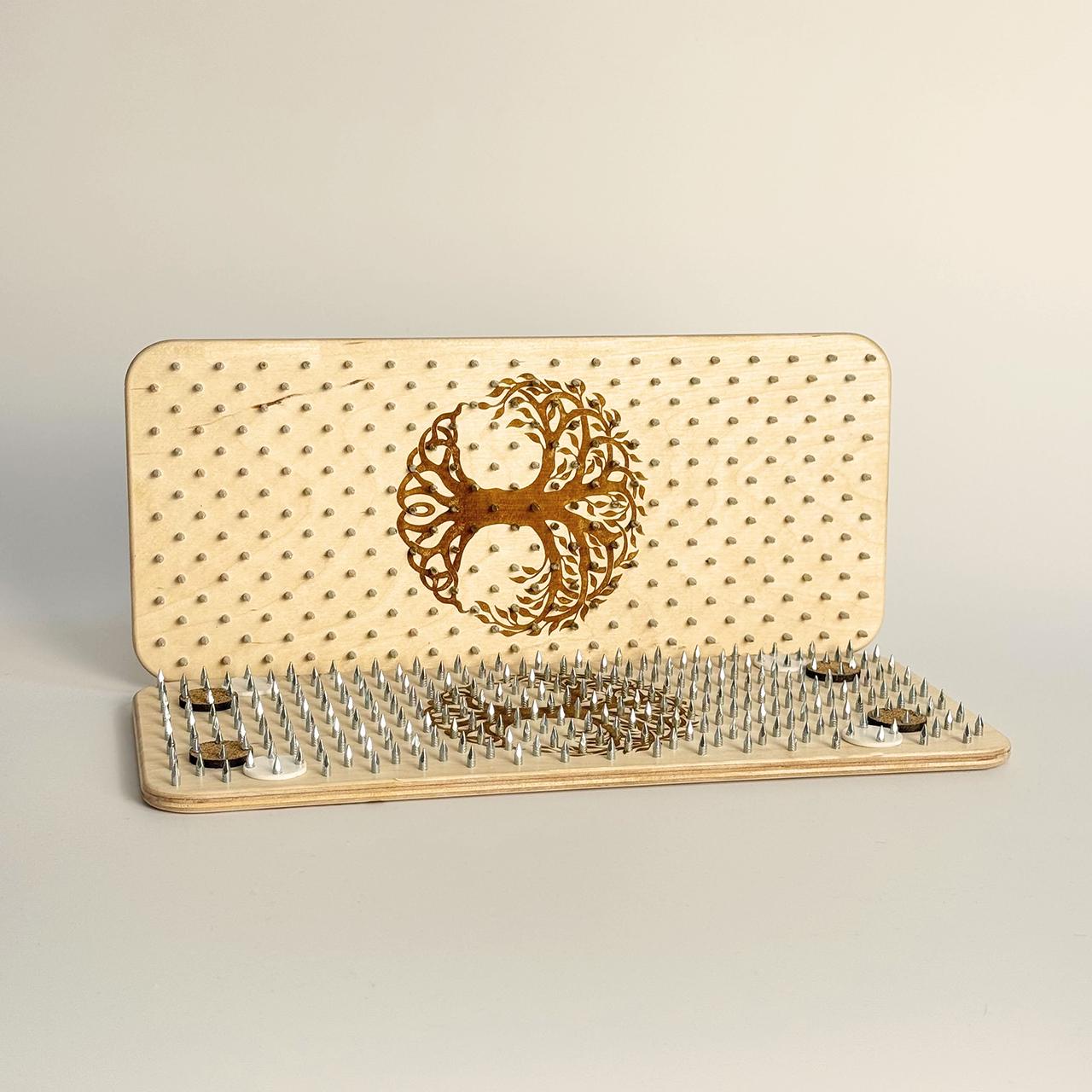 Доска Садху для йоги Aurora Ромб 320x140 мм (ДС Минимализм Ромб ДЖ 320_140_12) - фото 2 Доска Садху для йоги Aurora Ромб 320x140 мм (ДС Минимализм Ромб ДЖ 320_140_12) - фото 2