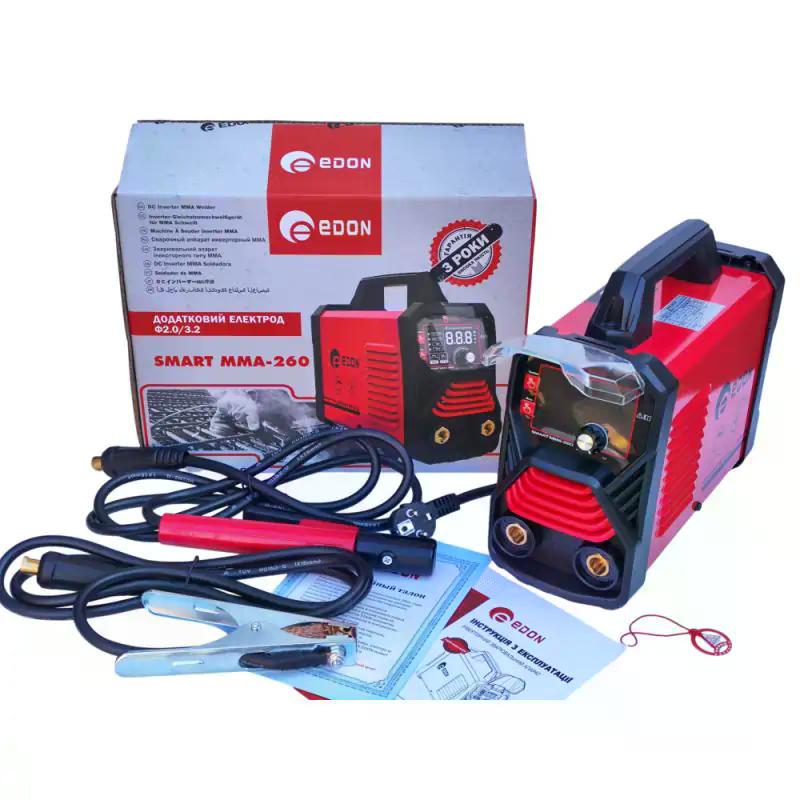 Інвертор зварювальний Edon Smart MMA-260 (34892348)