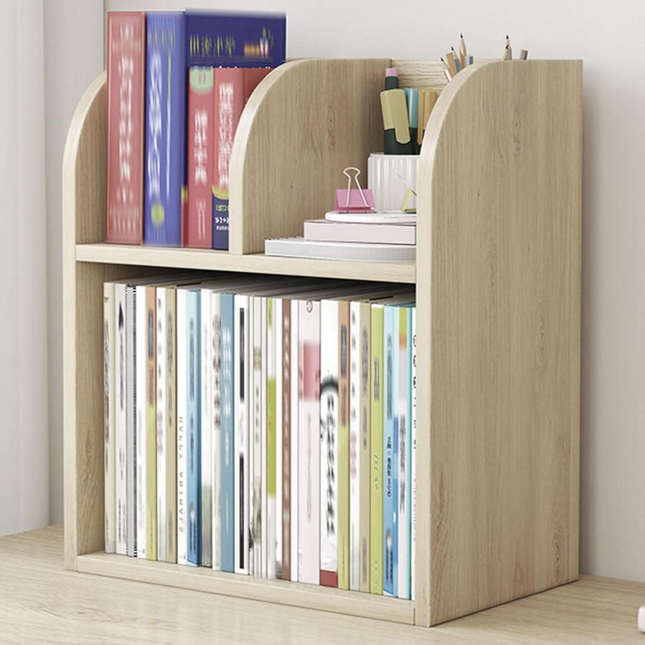 Полка книжная настольная из дерева Эстрелья Бланже (КПА-032401)