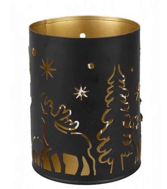 Підсвічник металевий 15 см (50157) Підсвічник металевий 15 см (50157)