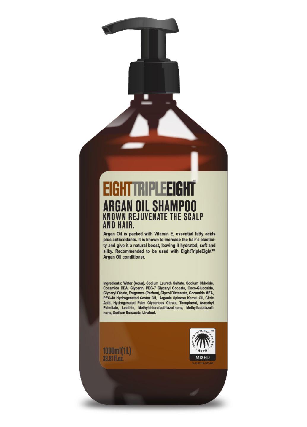 Шампунь для омолодження волосся Eight Triple Eight Argan Oil 1000 мл (Е-01015)