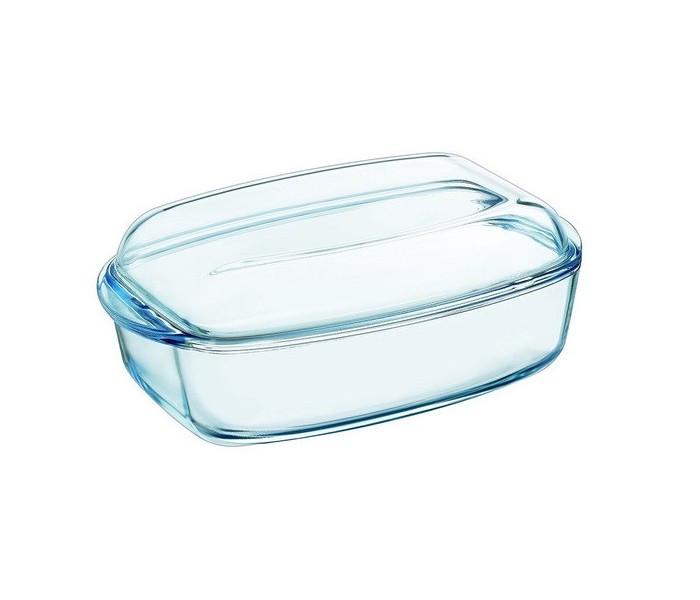 Кастрюля Pyrex Essentials 37х22 см прямоугольная термостойкое стекло 4,3 л/2,2 л (466A000/7243) - фото 2