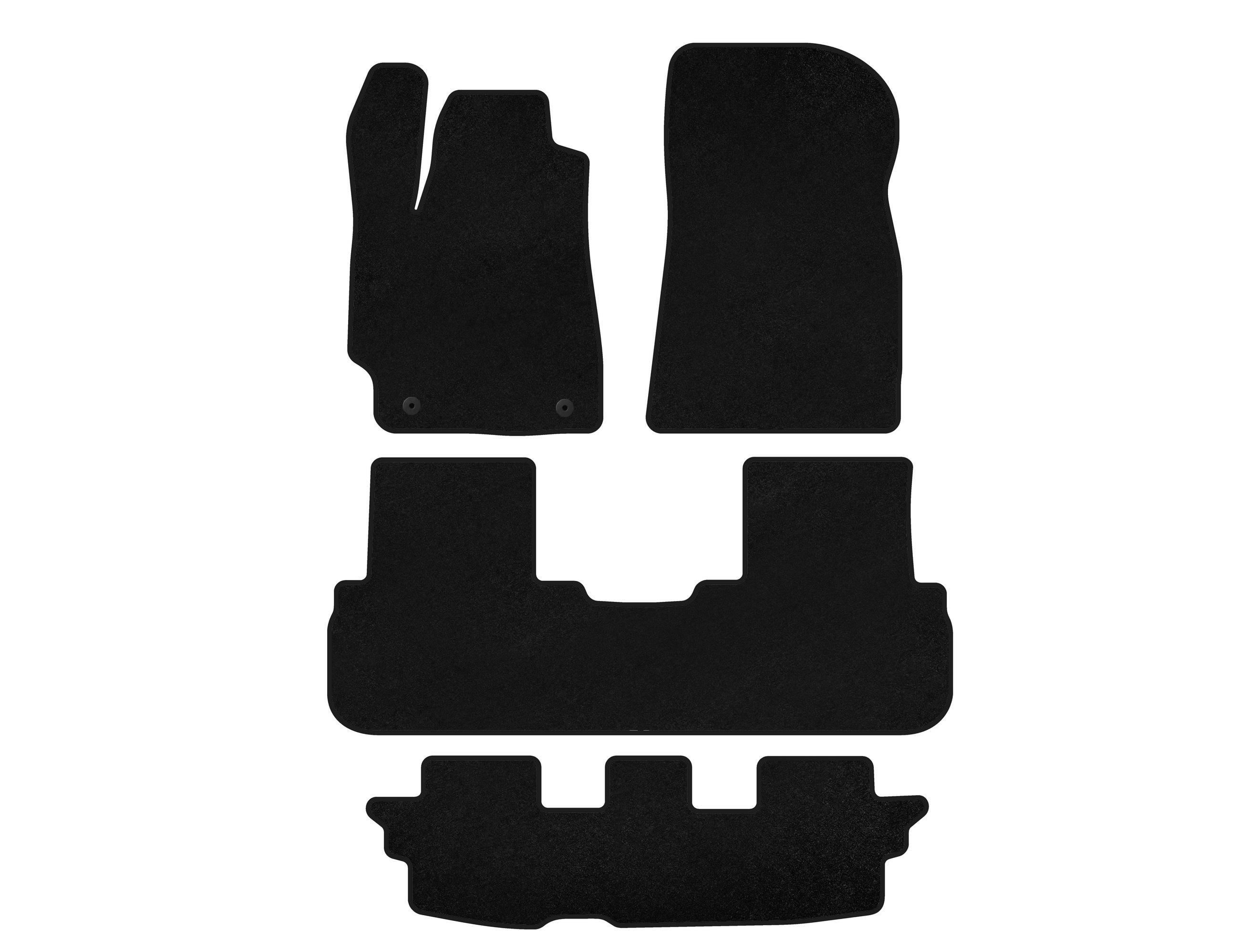 Коврики Digital Designs 3 ряда для Toyota Highlander 2008-2013 рр. ткань (190466)