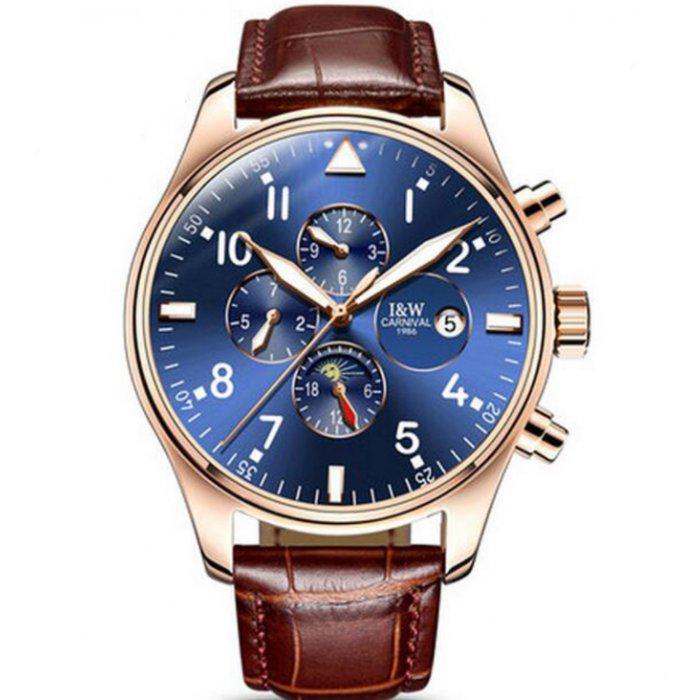 Годинник чоловічий механічний Carnival Grand