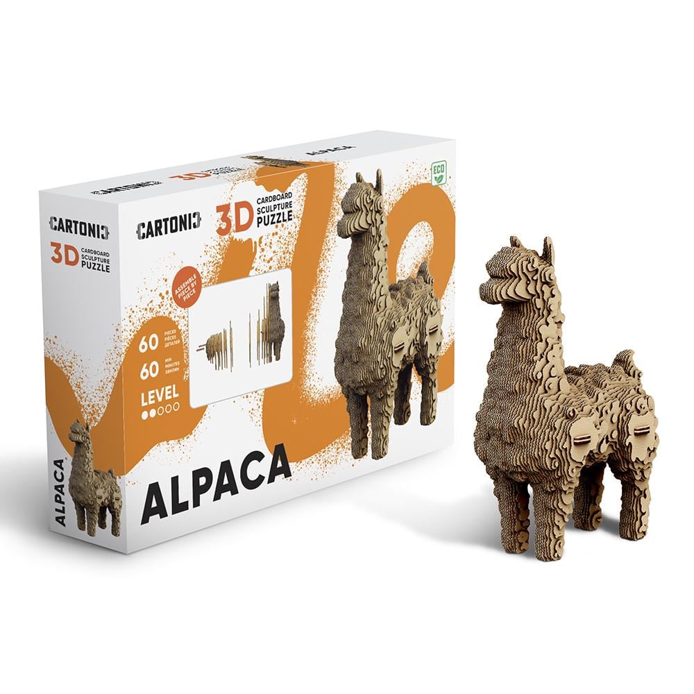 Пазл-конструктор 3D картонный Cartonic 3D Puzzle ALPACA Альпака (33394566) Пазл-конструктор 3D картонный Cartonic 3D Puzzle ALPACA Альпака (33394566)