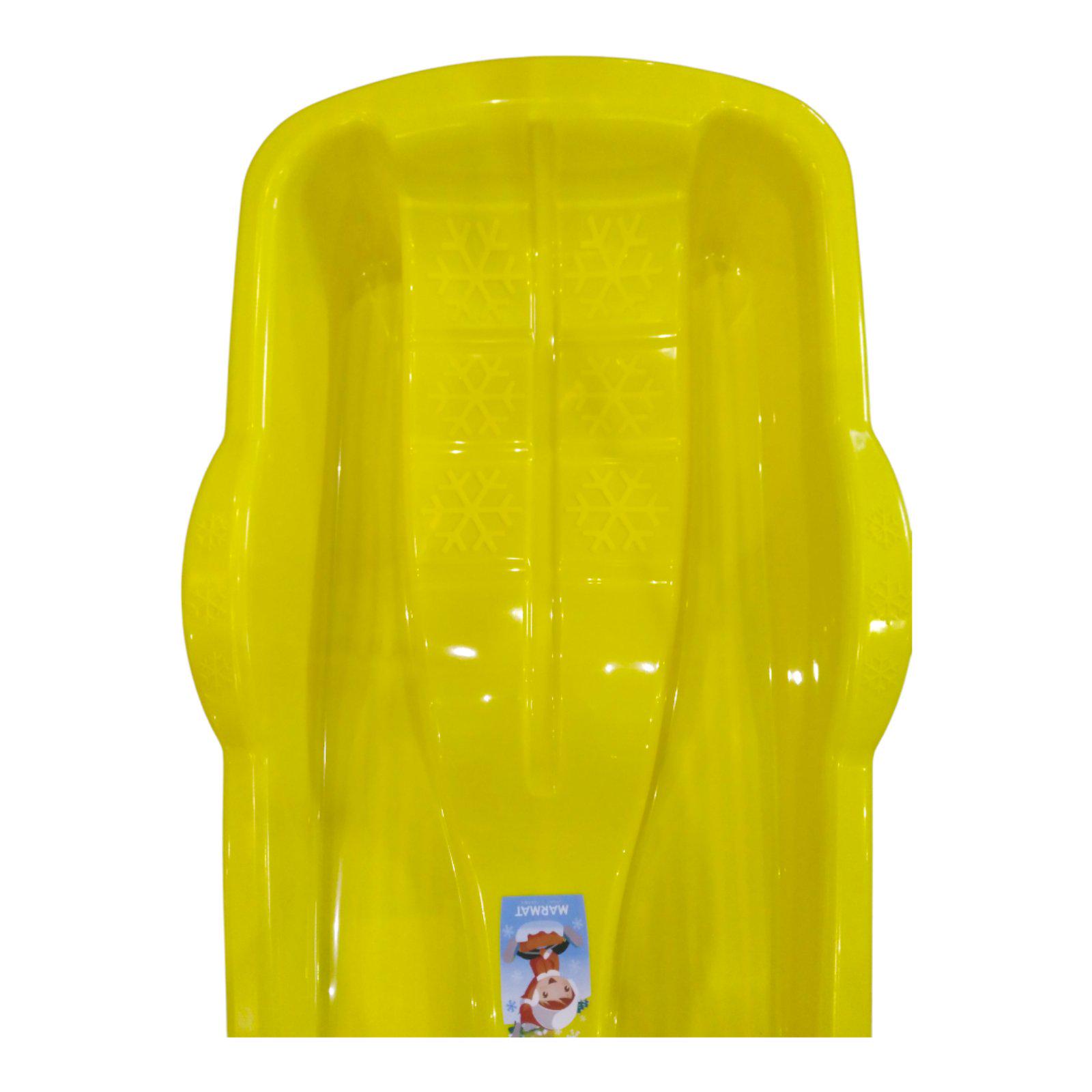 Санки дитячі з ручками Marmat Karol Жовтий (11147) - фото 4