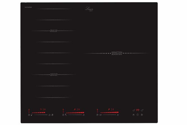 Варильна панель індукційна Luxor Hausgerate RI 633 Warme 60 3D Individual/Keep Warm Чорний (21696420)