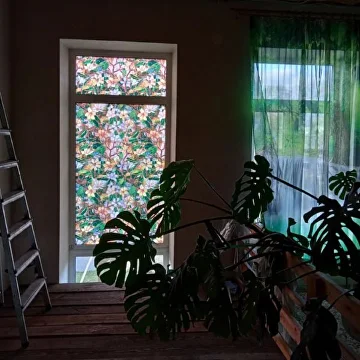 Декоративные наклейки на окно 2 шт. (G00284) - фото 8 Декоративные наклейки на окно 2 шт. (G00284) - фото 8