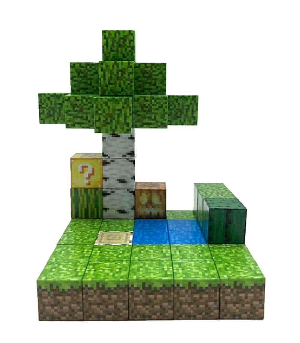 Конструктор магнітний Майнкрафт 2 фігурки 50 ел. (ТВ05) Конструктор магнітний Майнкрафт 2 фігурки 50 ел. (ТВ05)