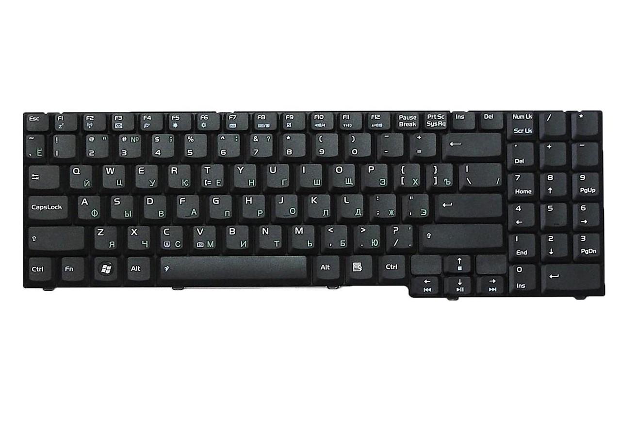 Клавиатура для ноутбука Asus M50 матовая (04GNED1KRU00)