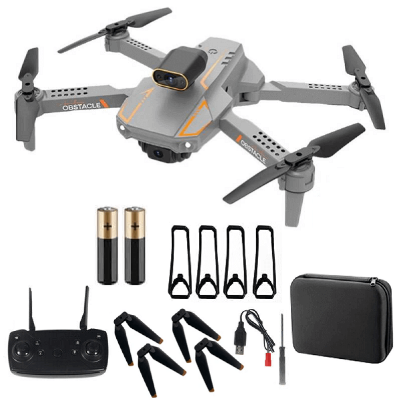 Квадрокоптер RC S91 с 4K и HD камерами Барометр Gray (d169) - фото 1 Квадрокоптер RC S91 с 4K и HD камерами Барометр Gray (d169) - фото 1