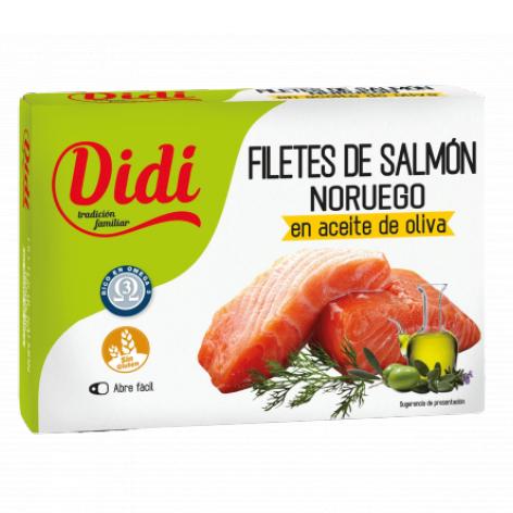 Філе лосося в оливковій олії Didi 115 г (13352779)