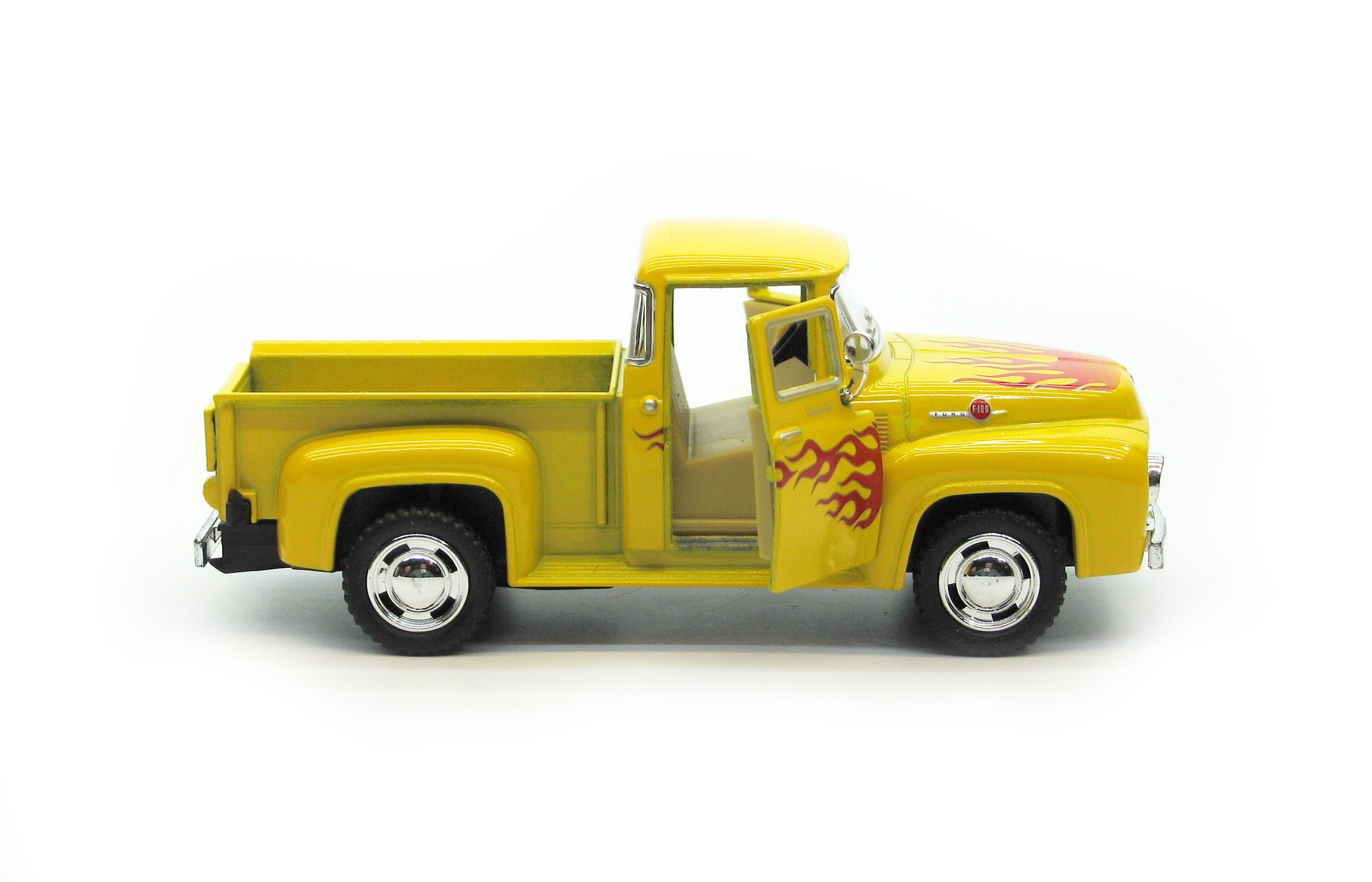 Машина металлическая KT5385F Ford F-100 Pickup with printing 1956 - фото 6 Машина металлическая KT5385F Ford F-100 Pickup with printing 1956 - фото 6