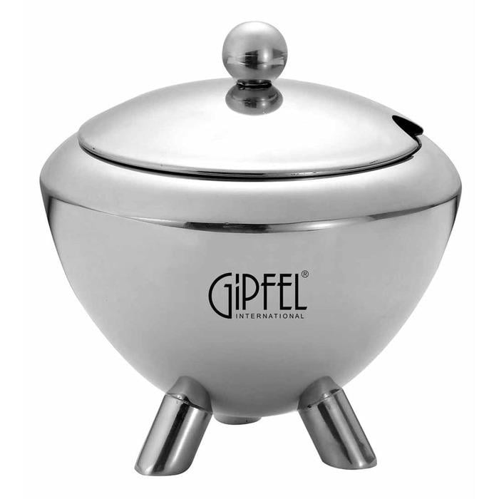 Сахарница на ножках GIPFEL 9831 OREOLE 10,2х11,2 см 400 мл (2644792)
