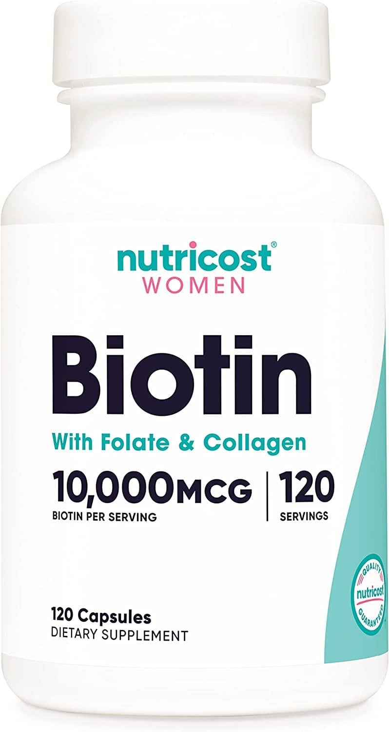 Коллаген Biotin With Folate & Collagen 10,000 mcg 120 капс.