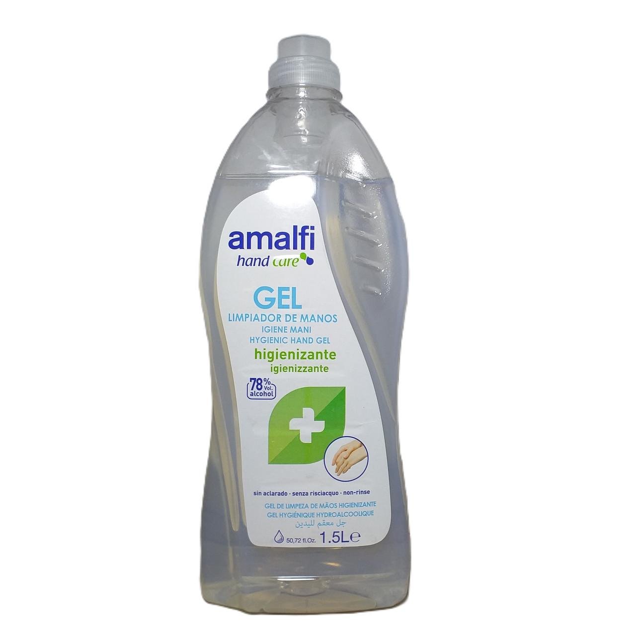 Гель для рук Amalfi Антибактеріальний 1,5 л (X-1814) - фото 4 Гель для рук Amalfi Антибактеріальний 1,5 л (X-1814) - фото 4