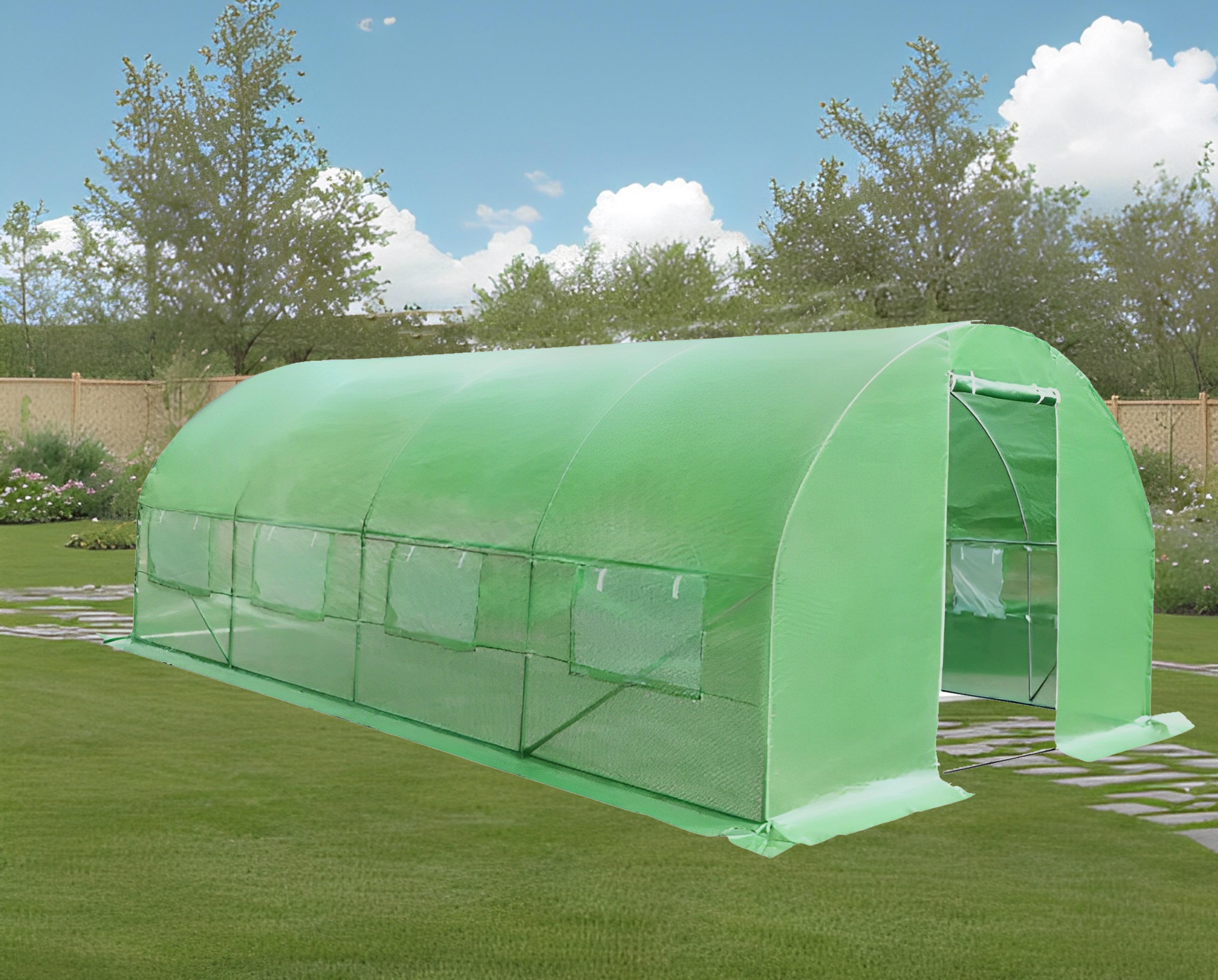 Теплиця тунельна GreenHouse 12 м2 400х300х200 см