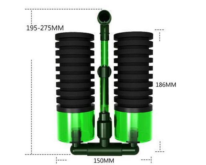 Фільтр внутрішній аерліфтний Qanvee QS-200A - фото 6