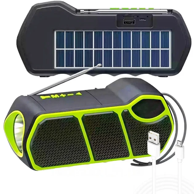 Фонарик GDlite GD-8071 с солнечной панелью (23450335) - фото 2 Фонарик GDlite GD-8071 с солнечной панелью (23450335) - фото 2